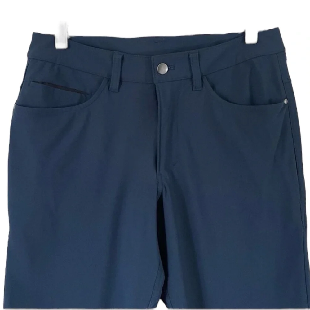 LULULEMON Men’s ABC Pants in True Navy Size 34 x 29 -- PERFECT for Travel!!!
